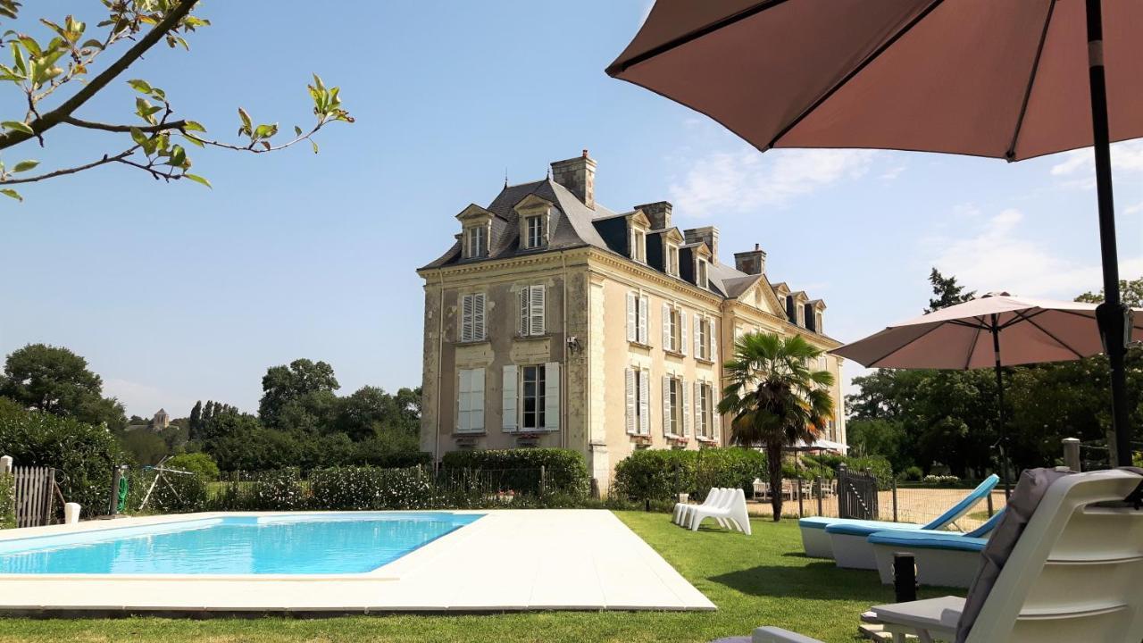 Chateau La Mothaye - Self Catering Apartments With Pool In The Loire Valley Les Bois-d'Anjou المظهر الخارجي الصورة