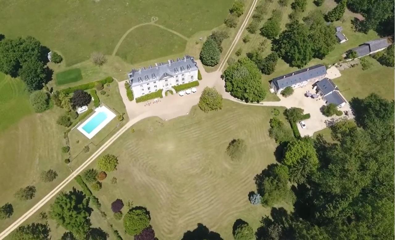 Chateau La Mothaye - Self Catering Apartments With Pool In The Loire Valley Les Bois-d'Anjou المظهر الخارجي الصورة