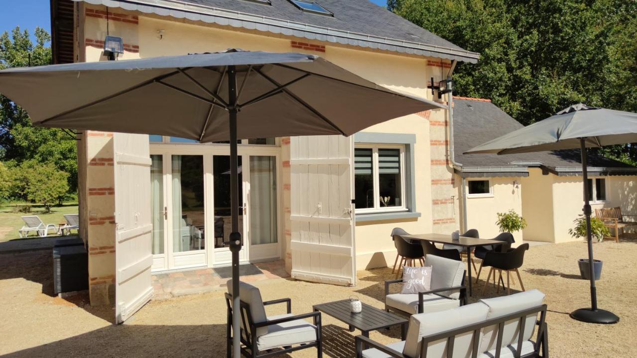 Chateau La Mothaye - Self Catering Apartments With Pool In The Loire Valley Les Bois-d'Anjou المظهر الخارجي الصورة